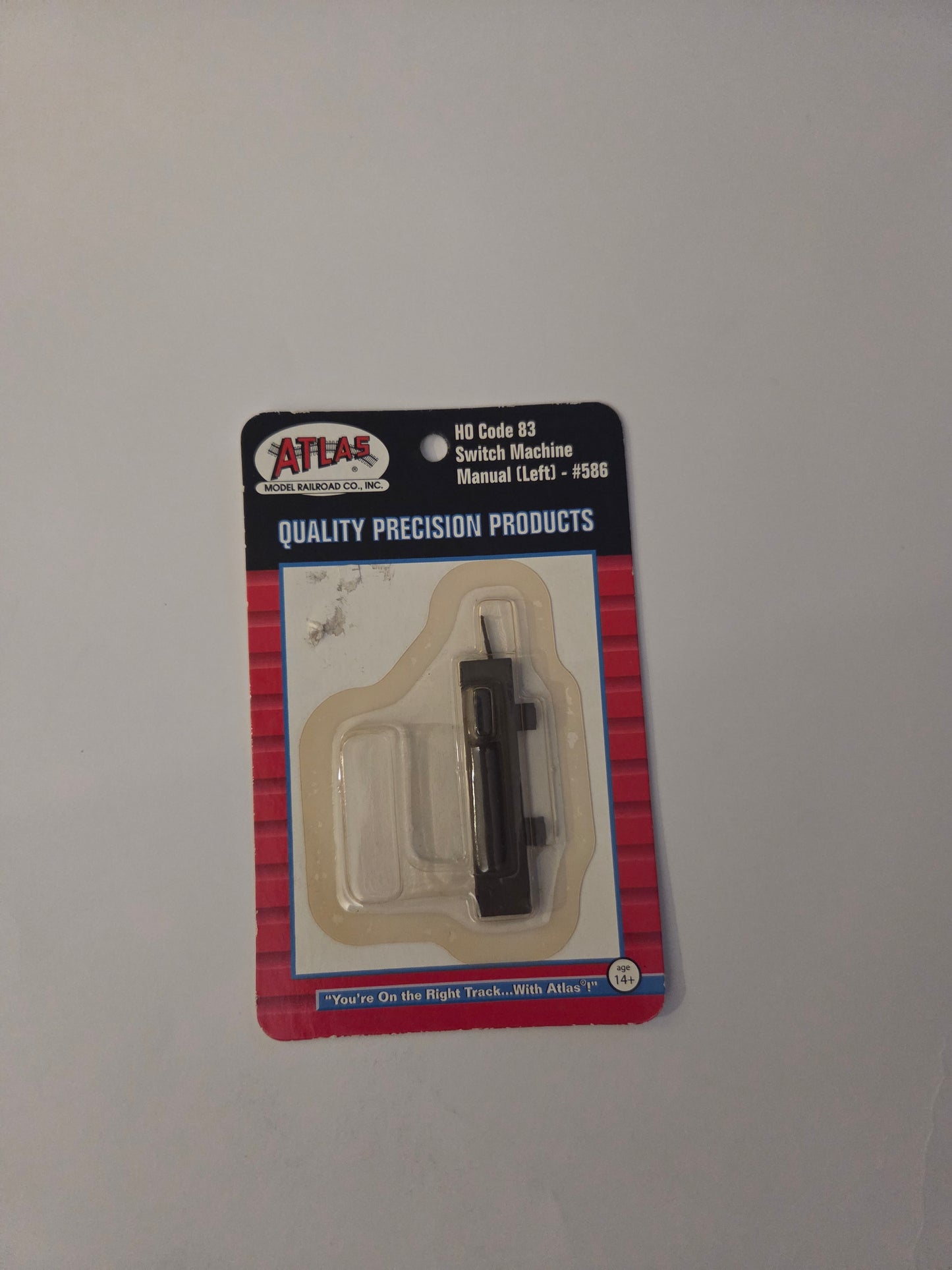 Atlas HO Scale Track Code 83 Switch Machine Manual (Left)