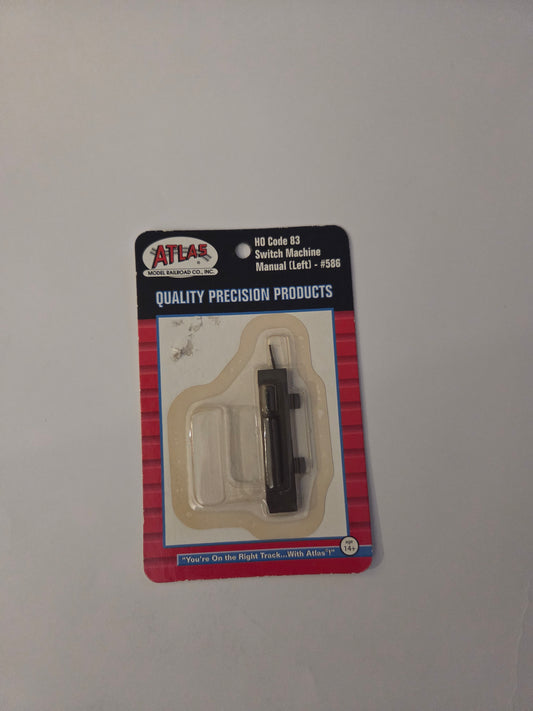 Atlas HO Scale Track Code 83 Switch Machine Manual (Left)