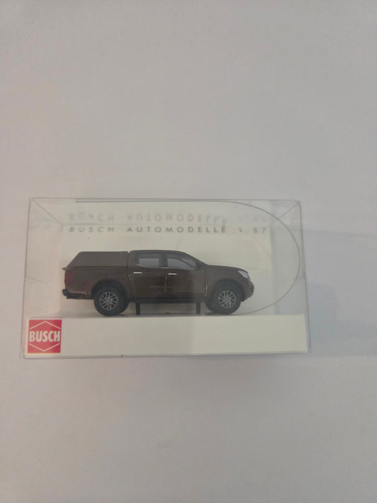 Busch HO Scale Nissan Navara Pickup with Hardtop
