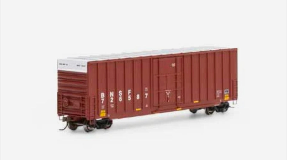 Roundhouse HO RND1510 Boxcar 50' Exterior Post High Cube Plug Door Boxcar BNSF #726587