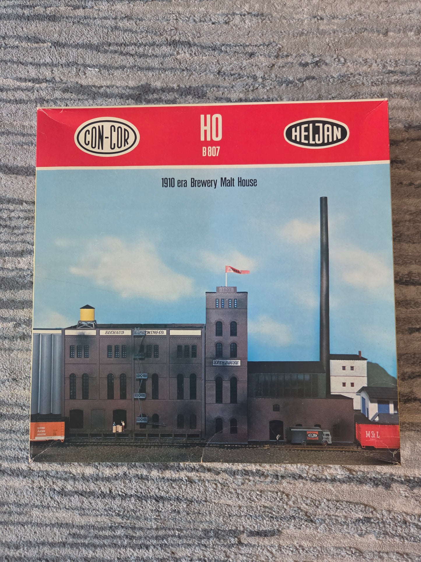 Heljan HO Scale Structure Heljan 807 HO Brewery Malt House Building Kit