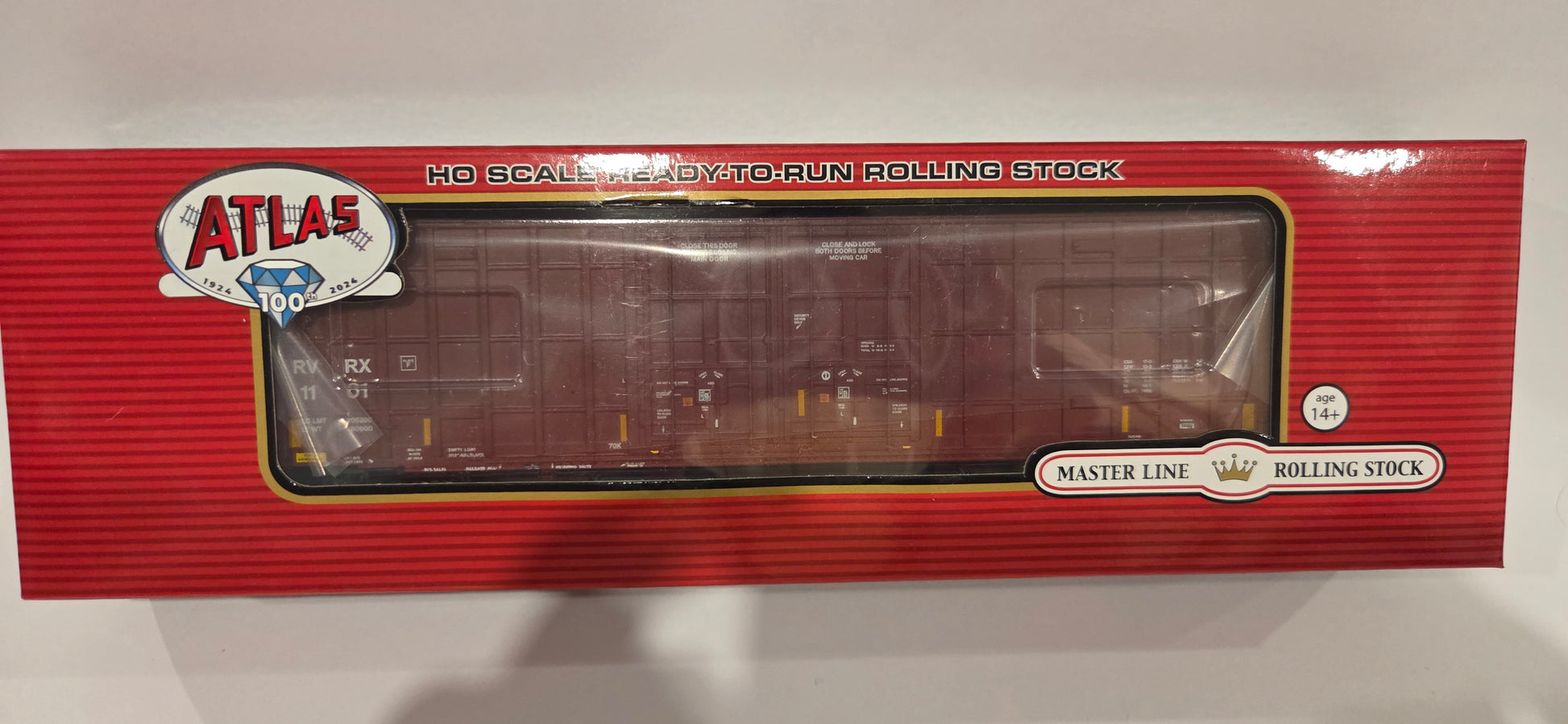 Atlas HO Scale Box Car RRLLC #1101 double door