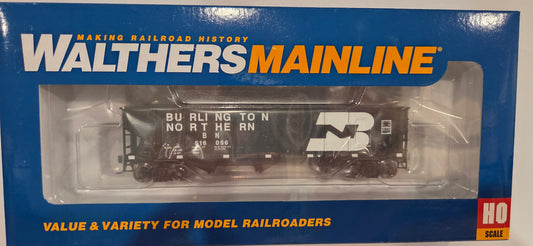 Walthers Mainline HO Scale Open Hopper Burlington Northern #516056 70-ton hopper
