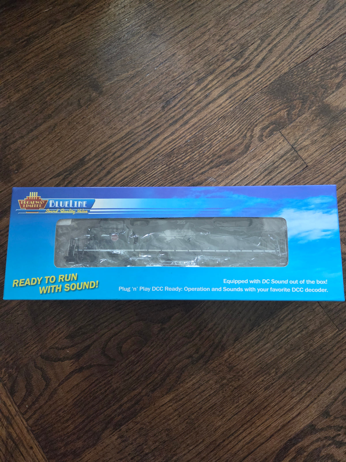 Broadway Limited HO 5280 Locomotive EMD SD40-2 Low Nose C&EI #3155 (DC Sound/DCC Ready)