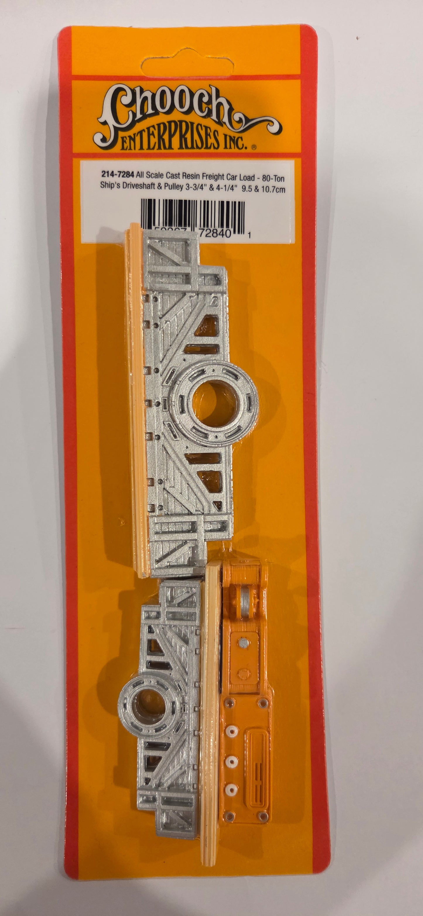 Chooch HO Scale Drive Shft & Plly 080T Load resin load