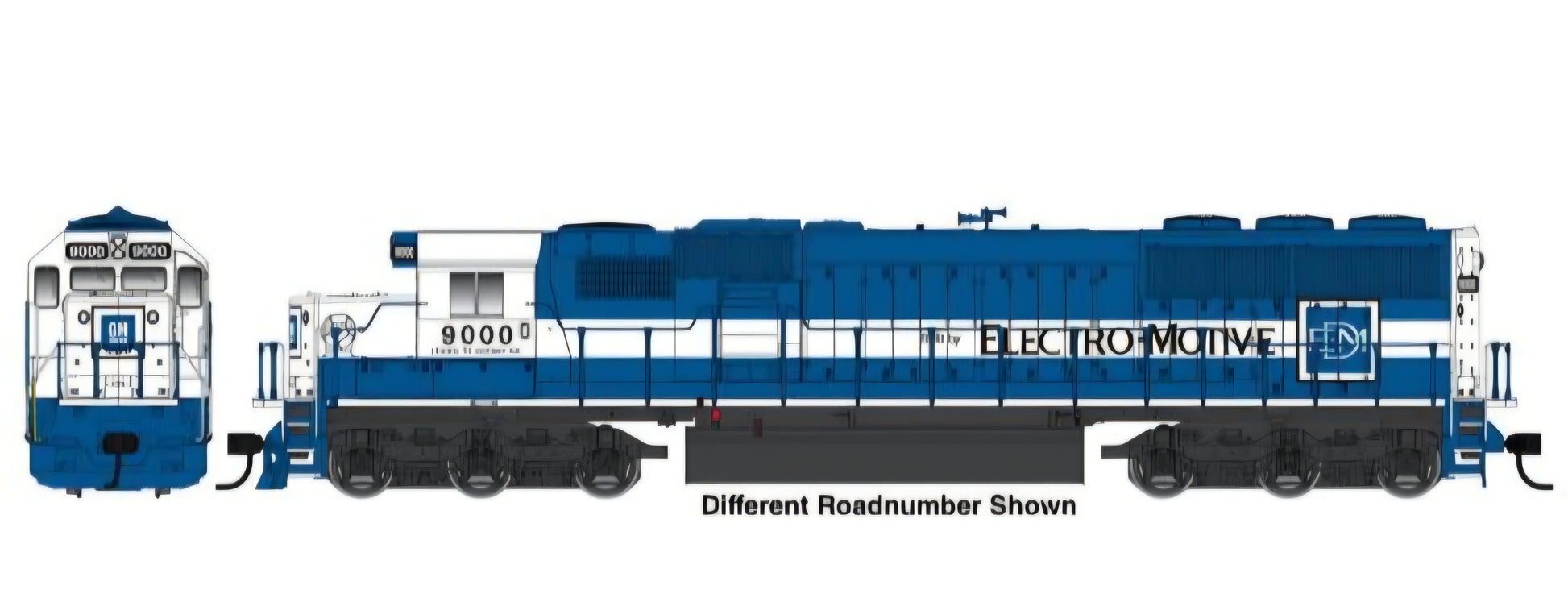 Walthers HO Scale 910-19771 Mainline SD60 Diesel Loco Oakway #9091 DCC equipped