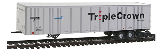 Bowser HO 40815 Roadrailer 53' Plate-Wall Roadrailer - Assembled - Executive Line, White, Large Logo
 Norfolk Southern/Conrail #461379