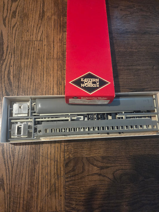 Eastern Car Works HO 1300 Passenger Osgood Bradley Commuter Coach Kit NIB