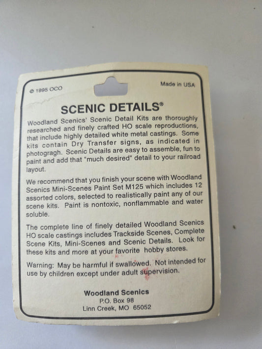 Woodland Scenics HO 209 Scenery Vintage Aermotor Windmill - Scenic Details(R) Aermotor Windmill