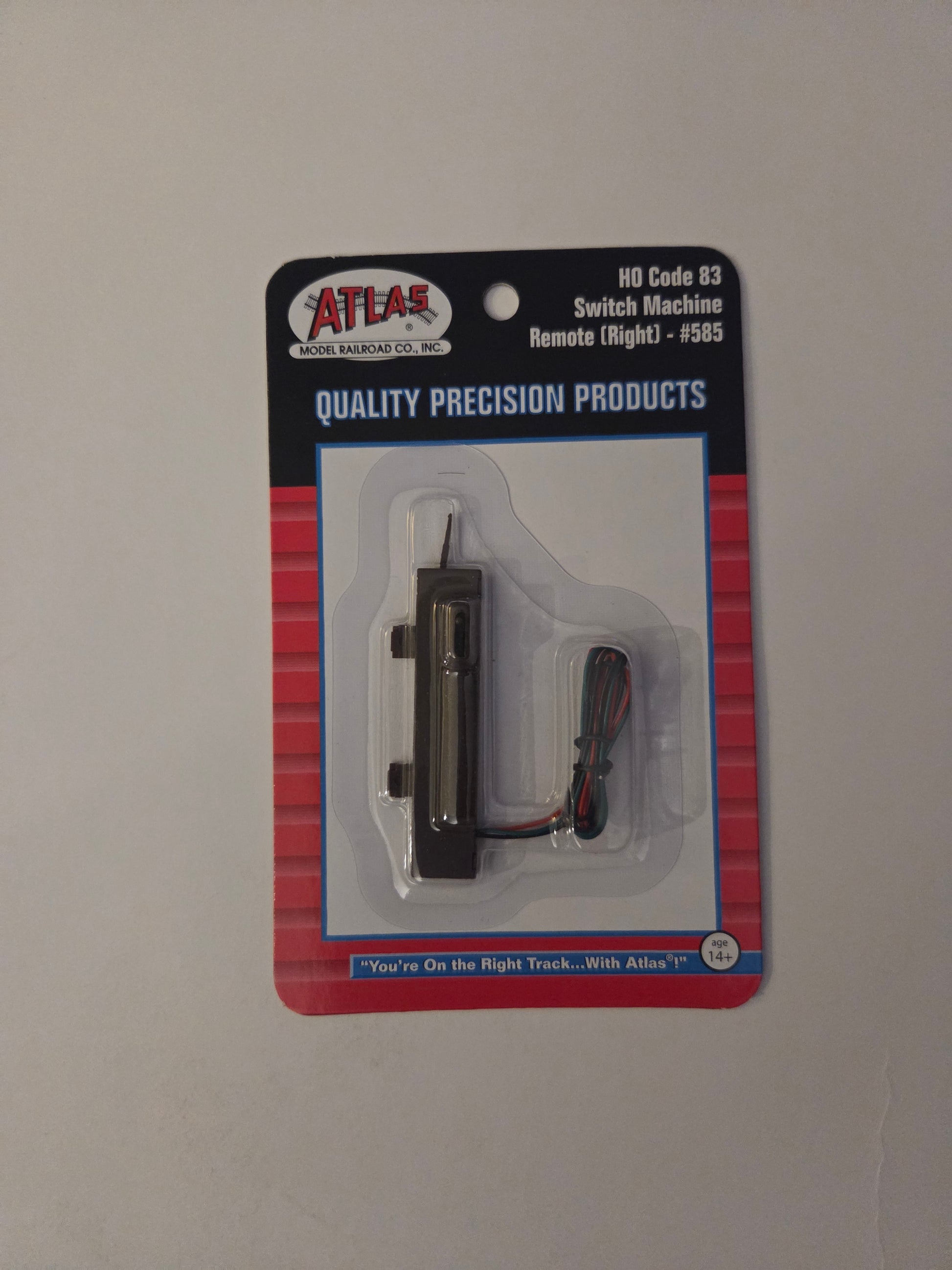 Atlas HO Scale Track Code 83 Switch Machine Remote (Right)