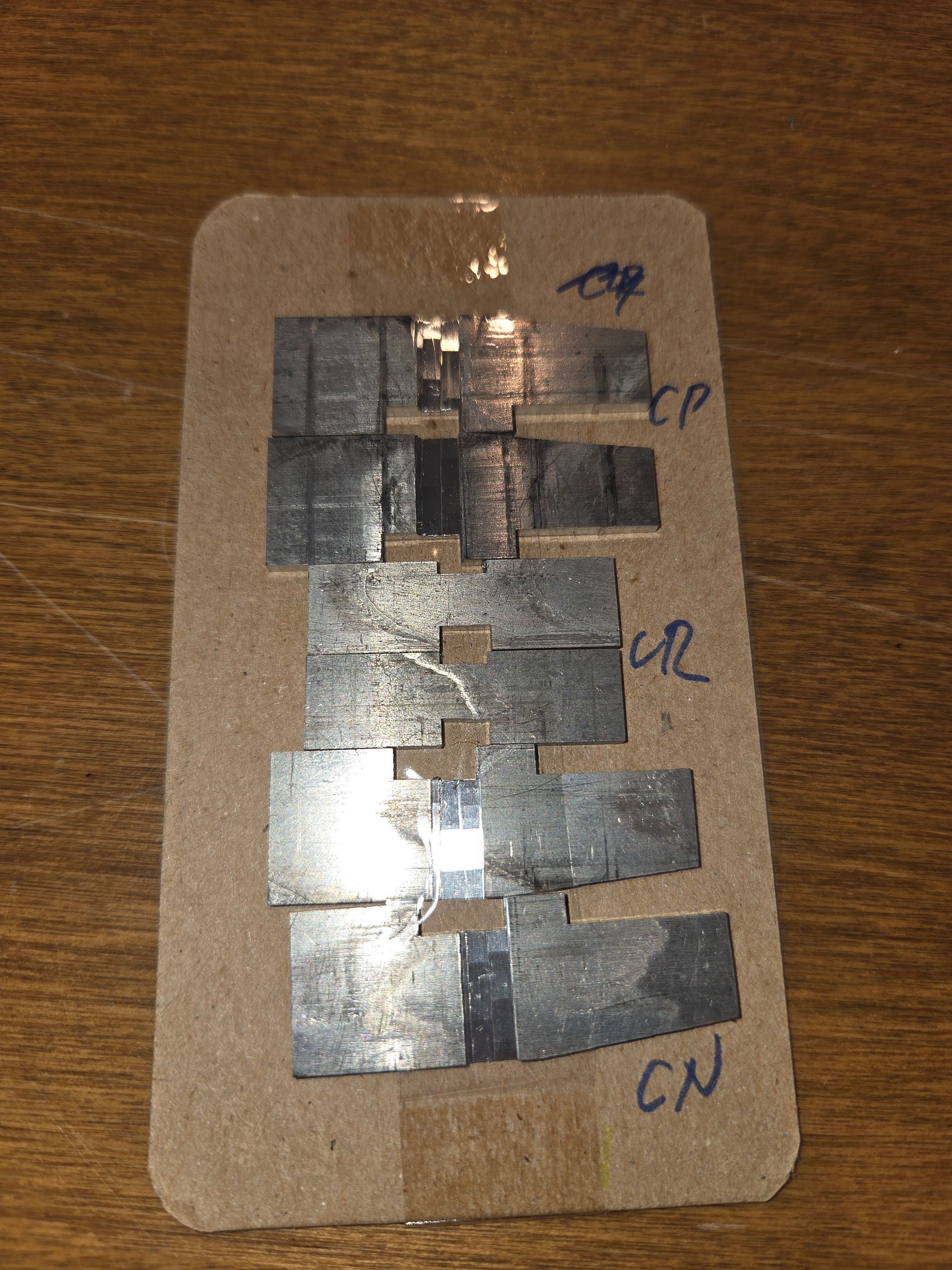 34’ Composite 2-Bay Hopper Car Weight Kit - Trackside Trains