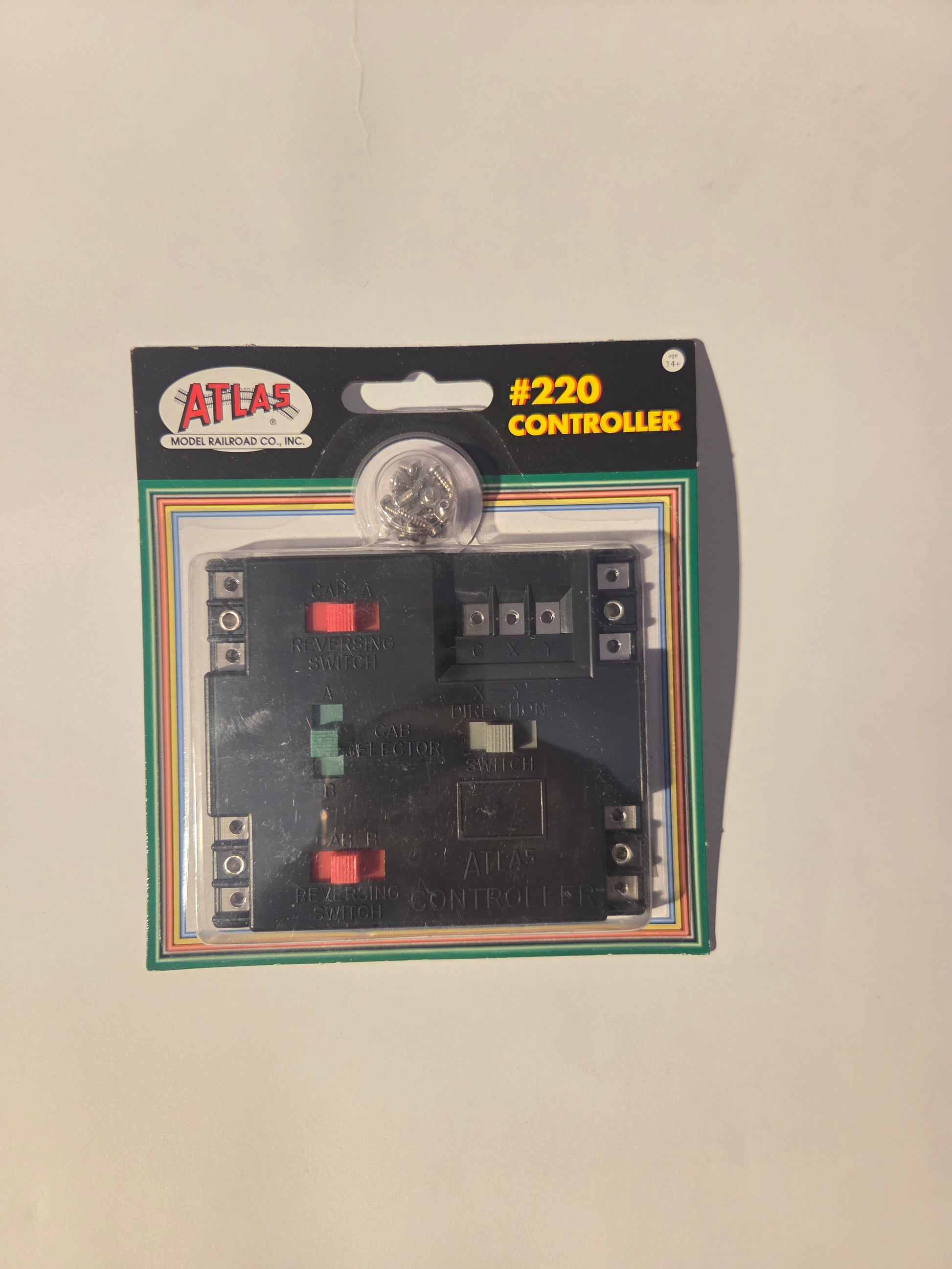 HO scale model railroad electrical component - Atlas HO 220 Electrical Controller
