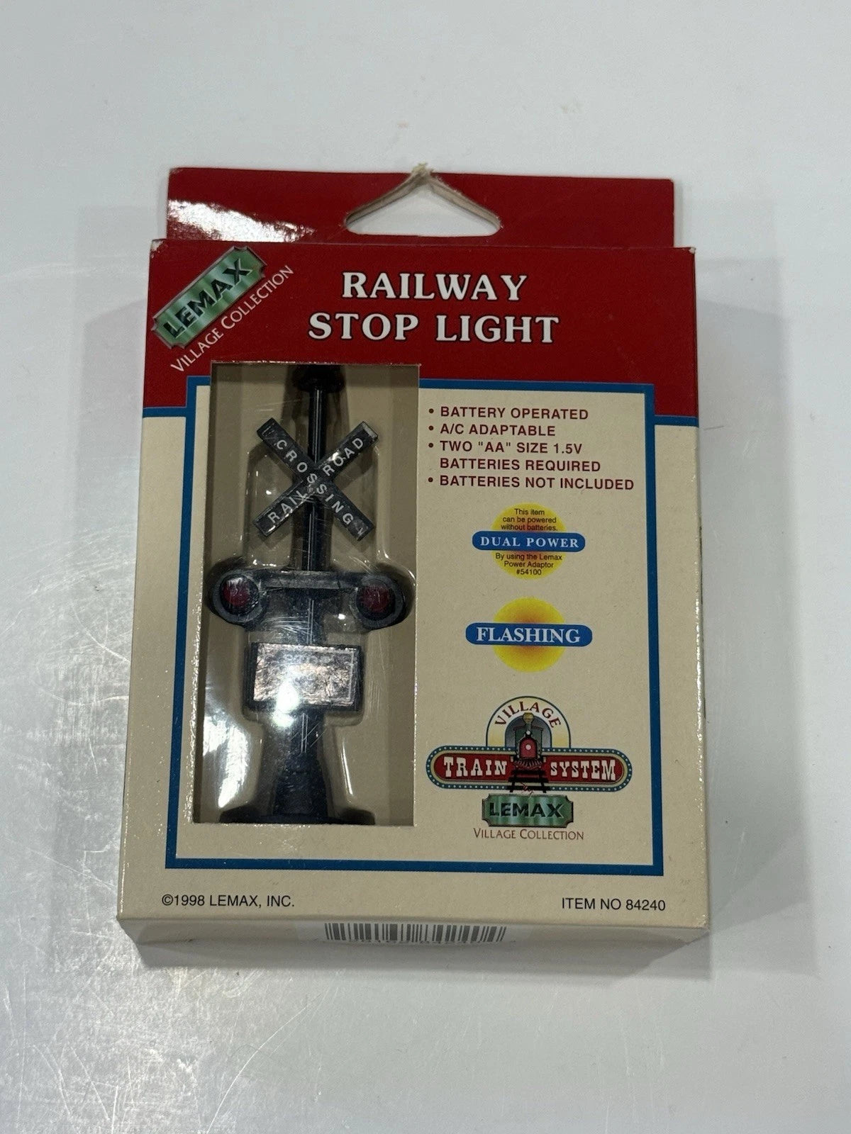 Lemax HO 84240 Lighting/Electrical/Motors Railway Stop Light Village Train System